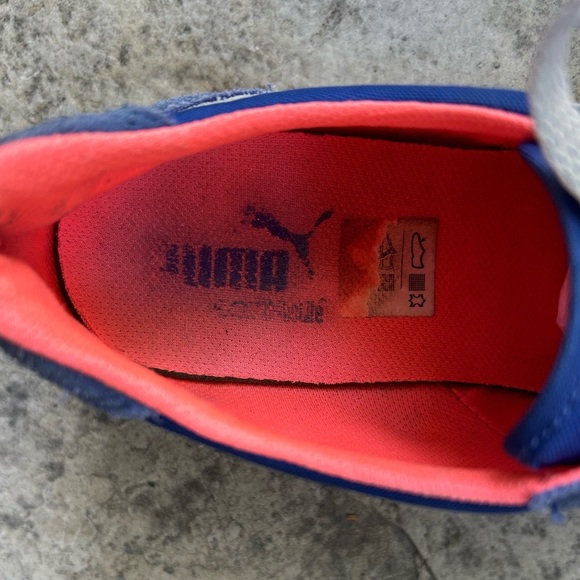 Puma Classic Wedge Carolina Stripe, size 9 - Picture 7 of 14